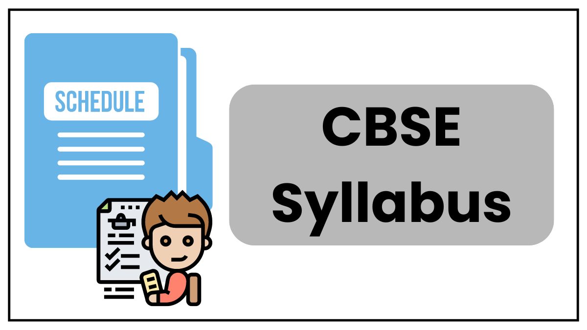 CBSE Syllabus