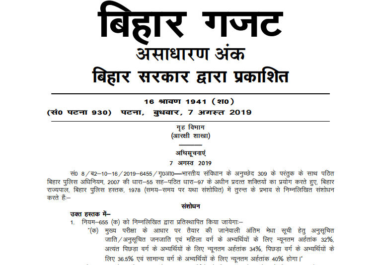 bihar daroga syllabus
