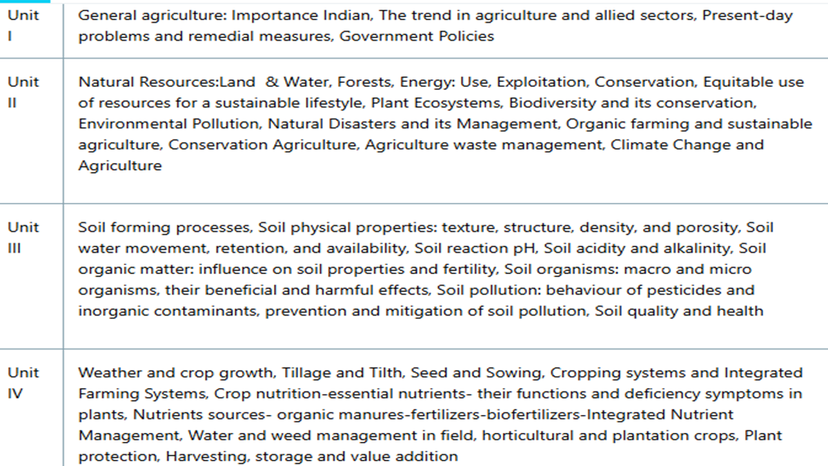 opsc soil syllabus