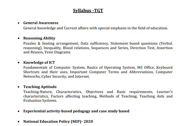 emrs syllabus
