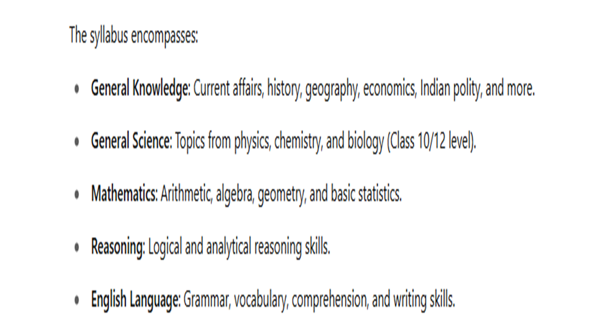 agniveer syllabus
