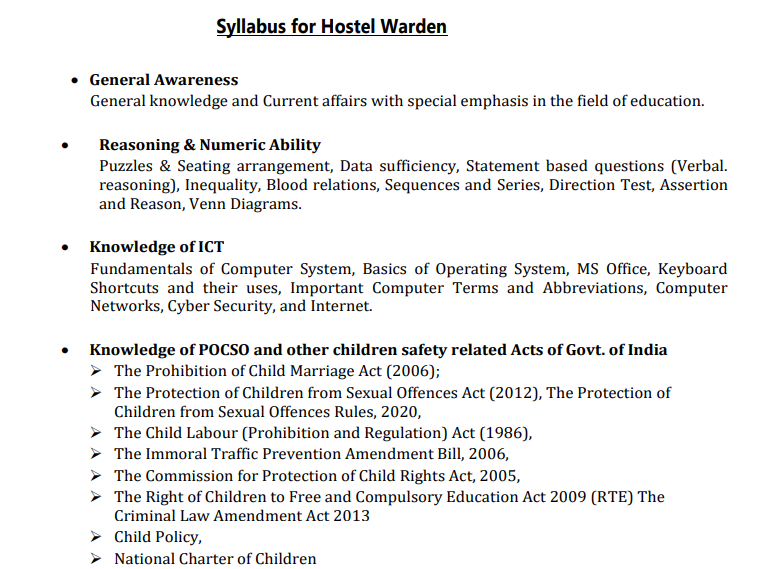 emrs syllabus