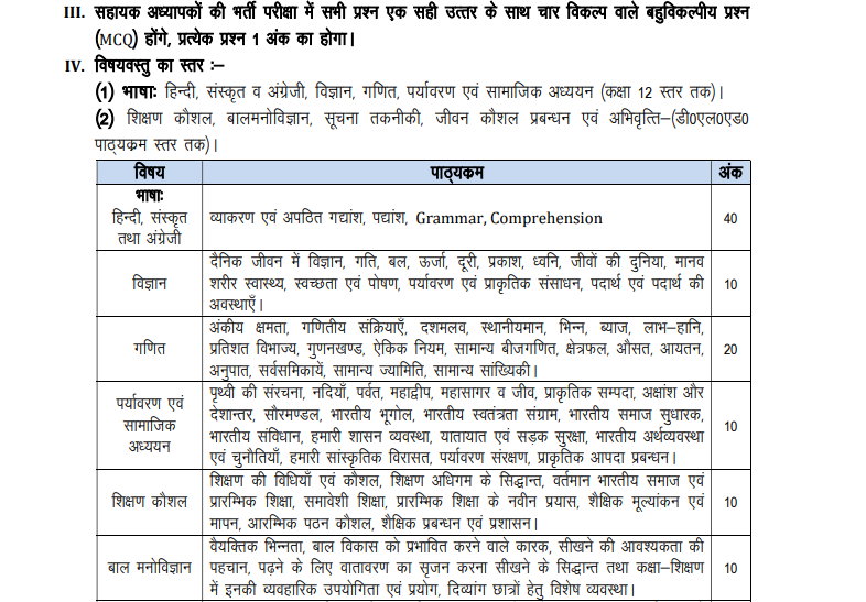 super tet syllabus