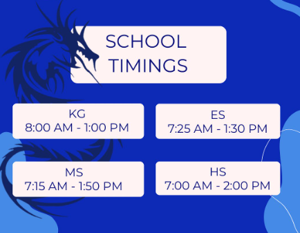 behrain school timing
