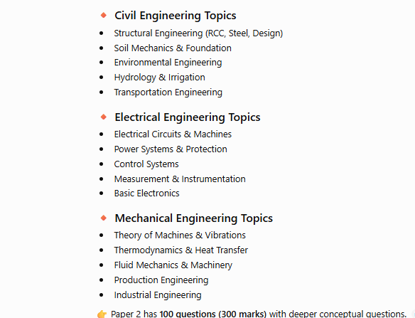 ssc je syllabus