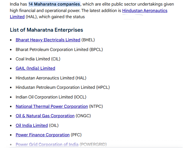 maharatna company