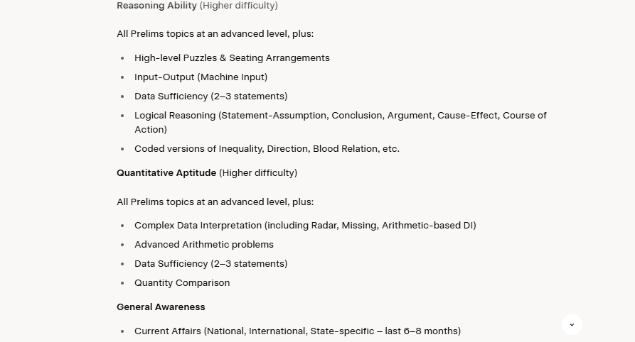 ibps rrb po syllabus